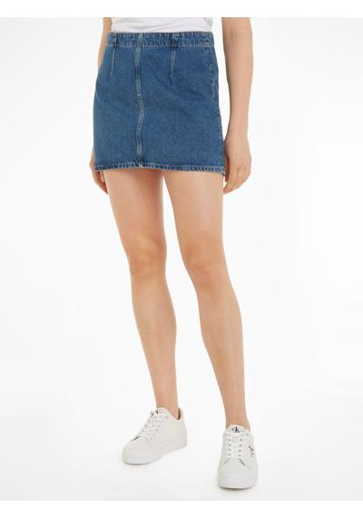 Джинсовая юбка DARTED DENIM SKIRT