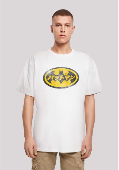 футболка»DC Comics Batman Japanese Logo Yellow«