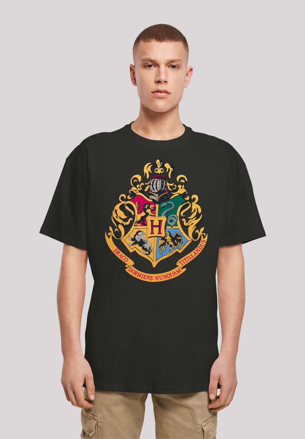 футболка»Harry Potter Hogwarts Crest Gold«