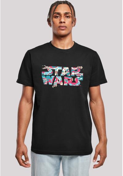 футболка»Star Wars Wavy Ship Logo«