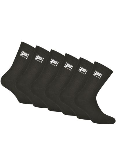 Носки спортивные, (упаковка, 6 пар), классические теннисные носки, в упаковке 6 шт.