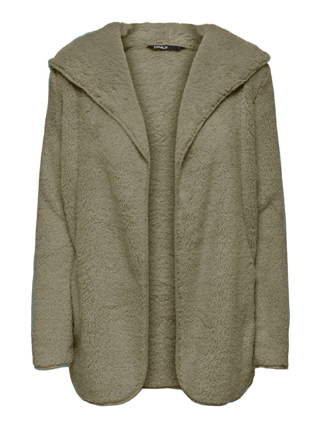 Шуба из искусственного меха »ONLCONTACT HOOD SHERPA COAT OTW CC«