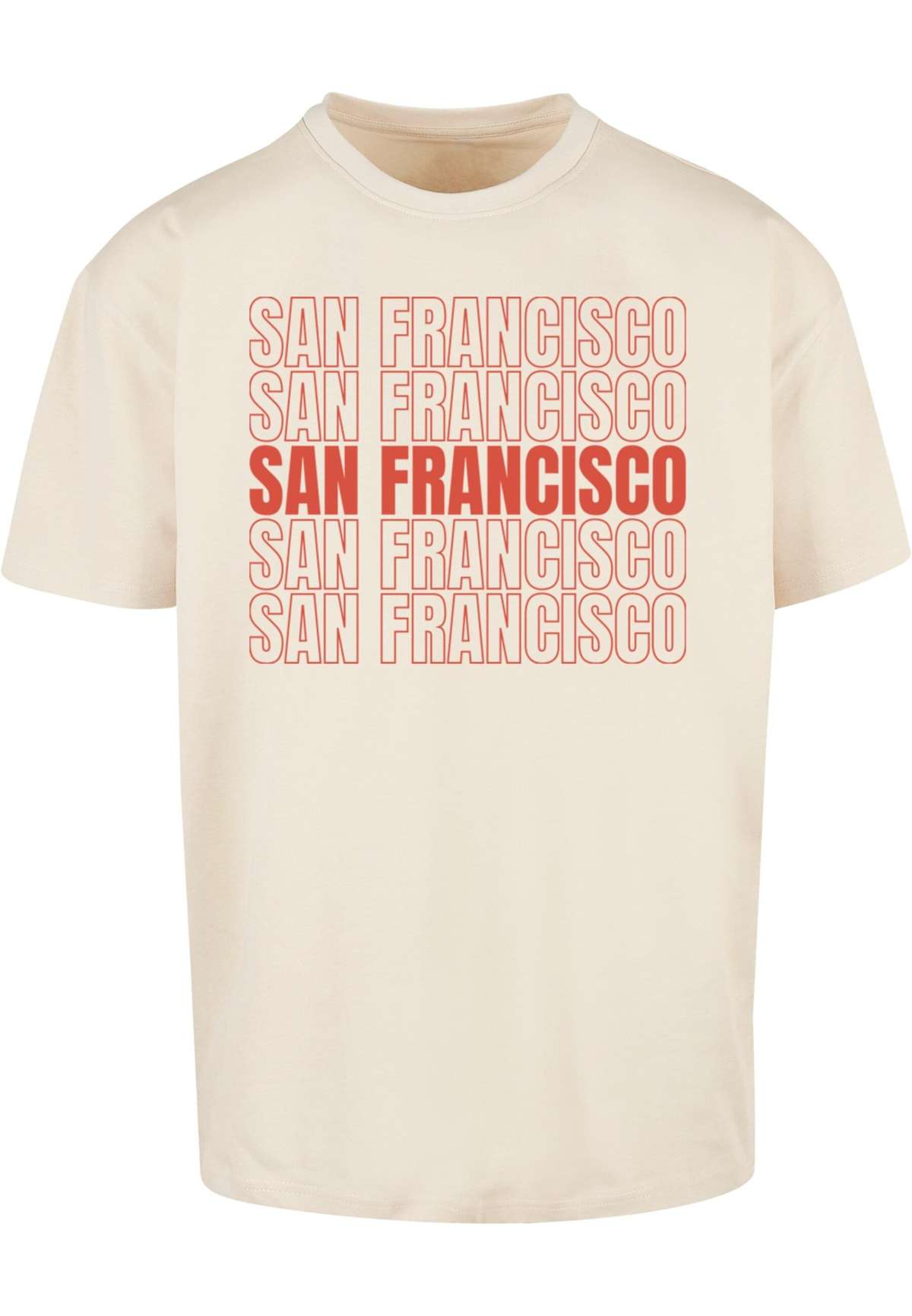 футболка Herren San Francisco Heavy Oversize Tee-BY102