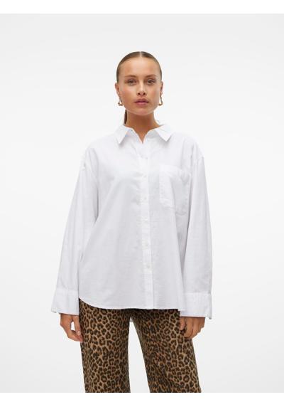 Блузка с длинными рукавами VMIDA OXFORD SHIRT WVN GA NOOS