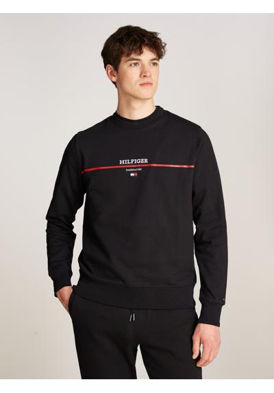 толстовка HILFIGER STRIPE TERRY SWEATSHIRT