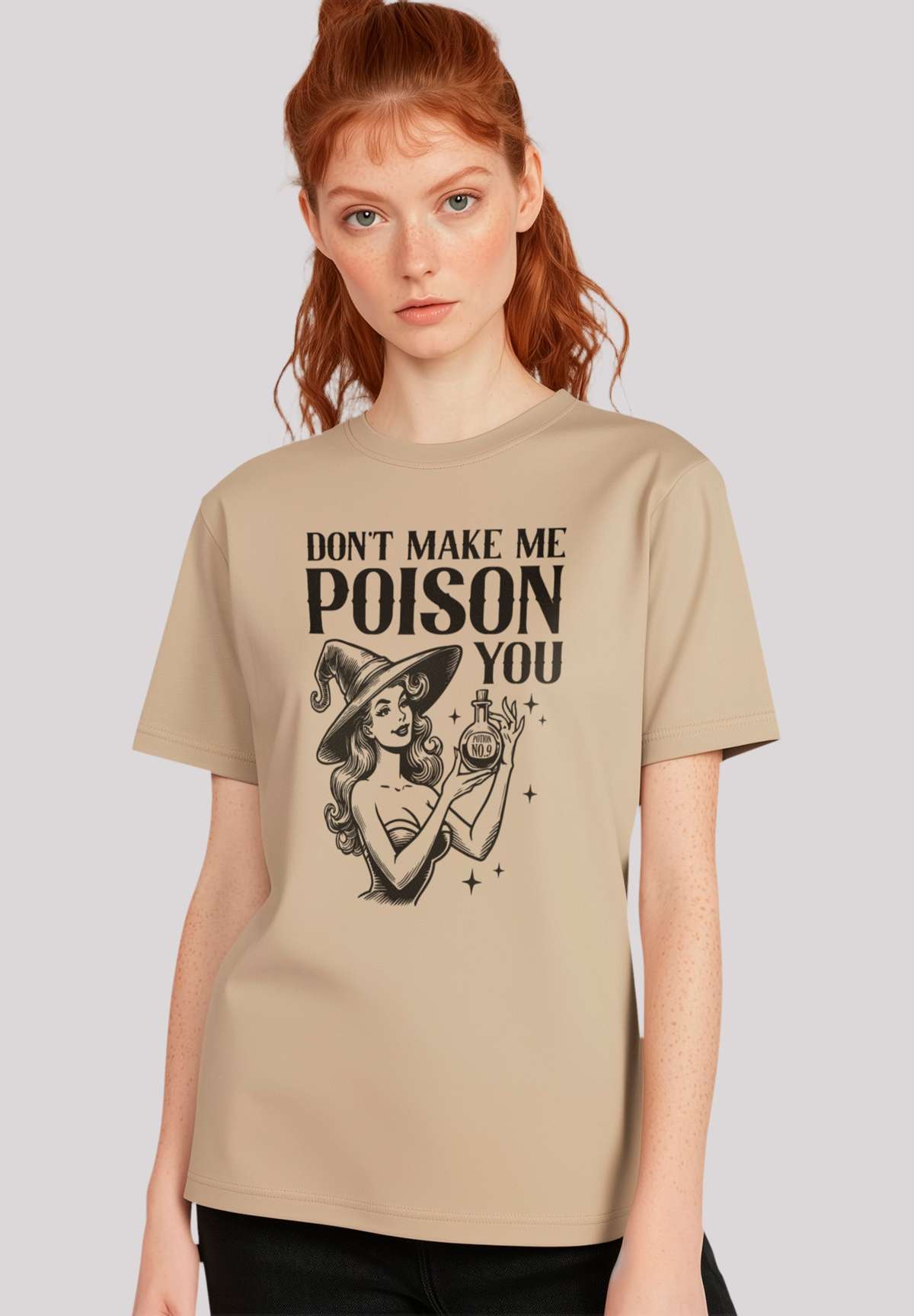 футболка Halloween Witch dont make me poison you