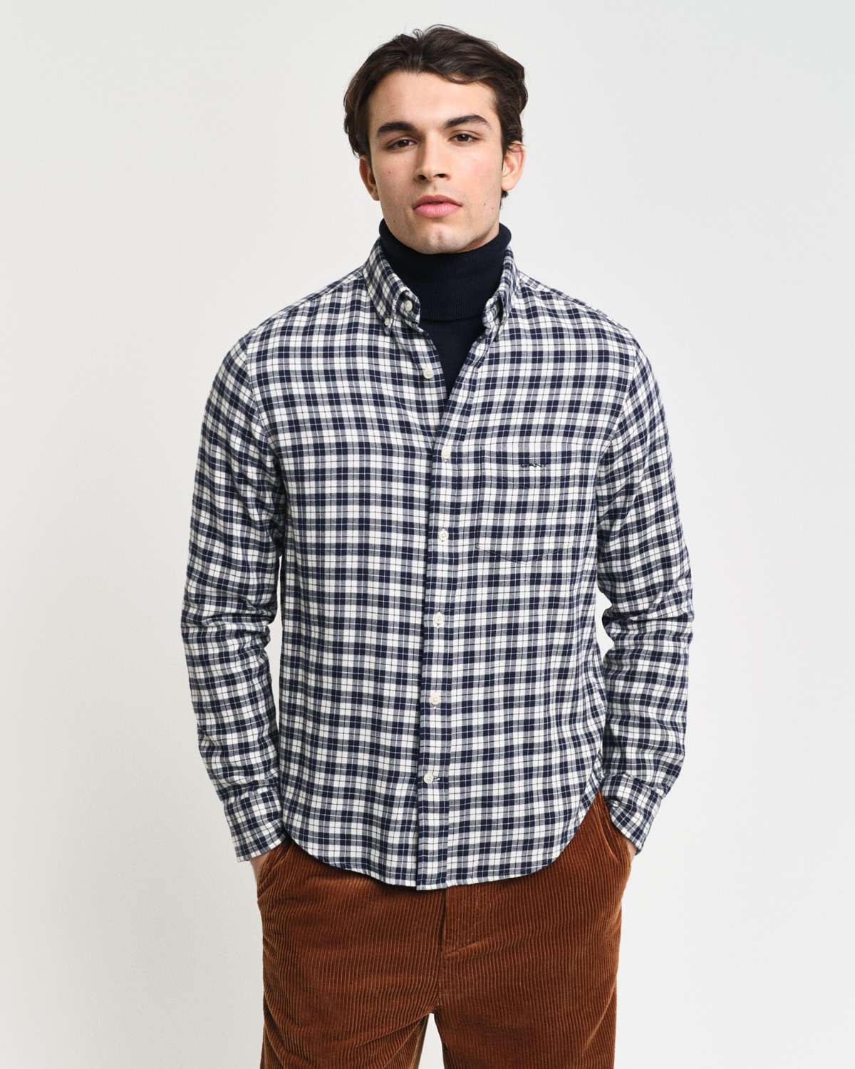 Рубашка с длинным рукавом»REG FLANNEL CHECK SHIRT«