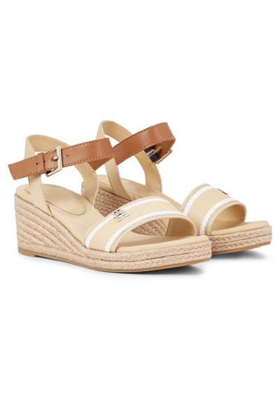 босоножки на танкетке WEBBING WEDGE SANDAL