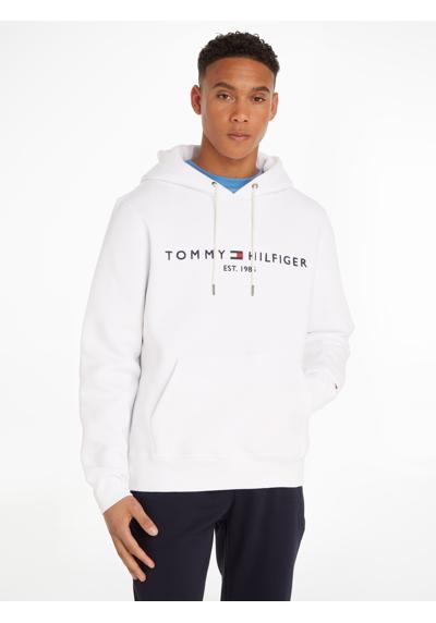 Толстовка с капюшоном и карманом-кенгуру. TOMMY LOGO HOODY