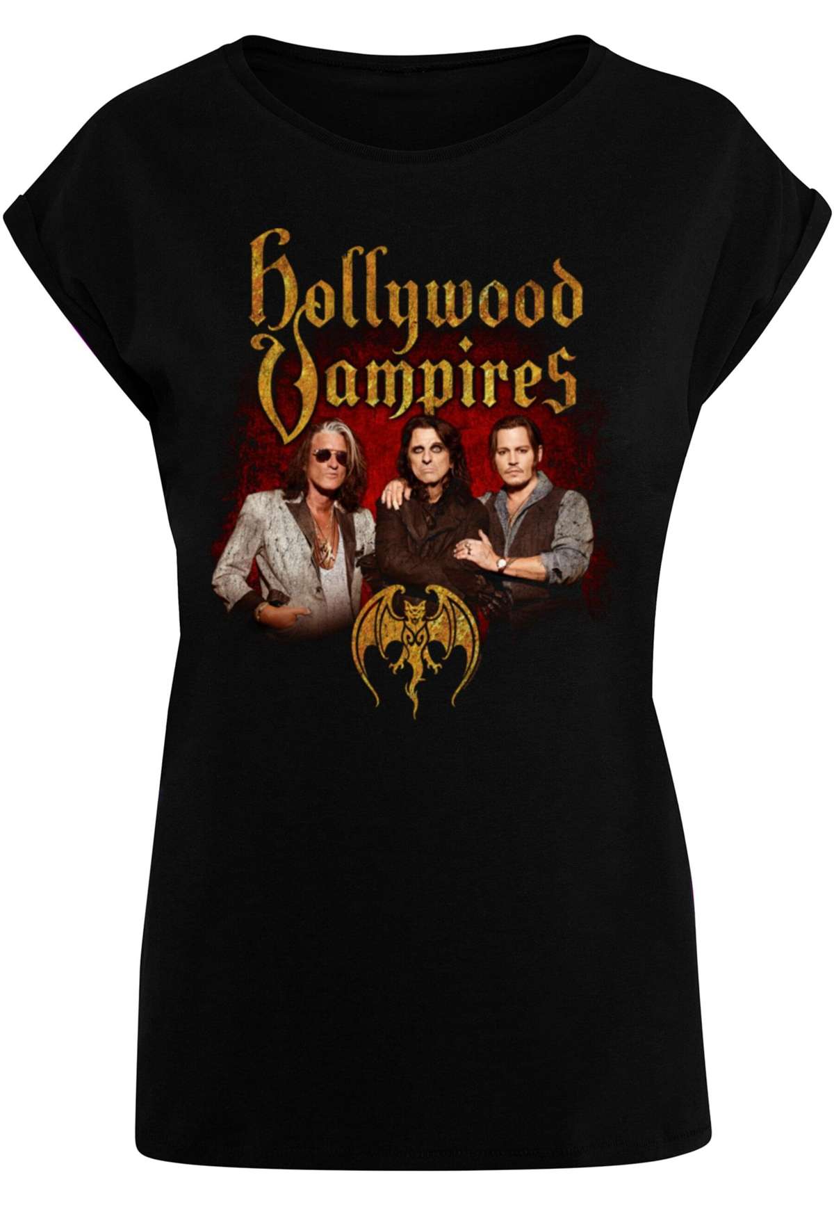 футболка »Damen Ladies Hollywood Vampires - Group Photo T-Shirt«