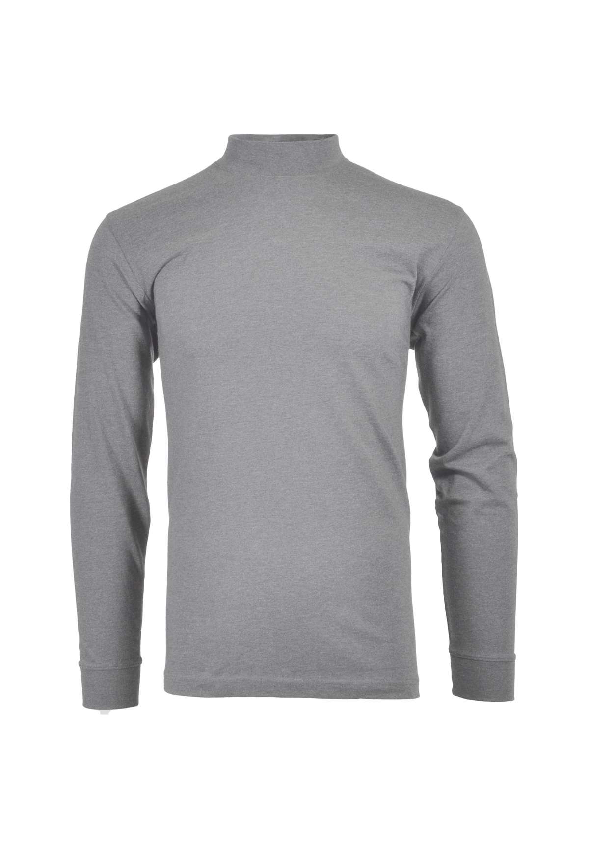 Длинная толстовка Longsleeve Langarm Basic Stehkragen Regular Fit