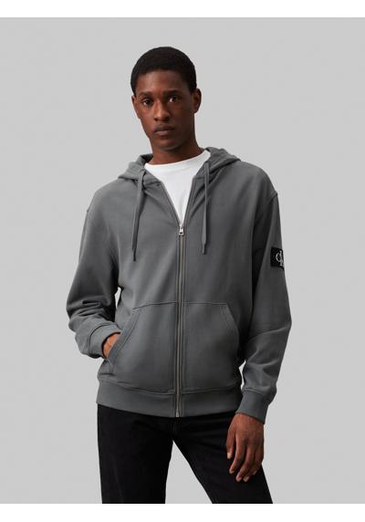 Толстовка с нашивкой-логотипом»BADGE ZIP THROUGH HOODIE«