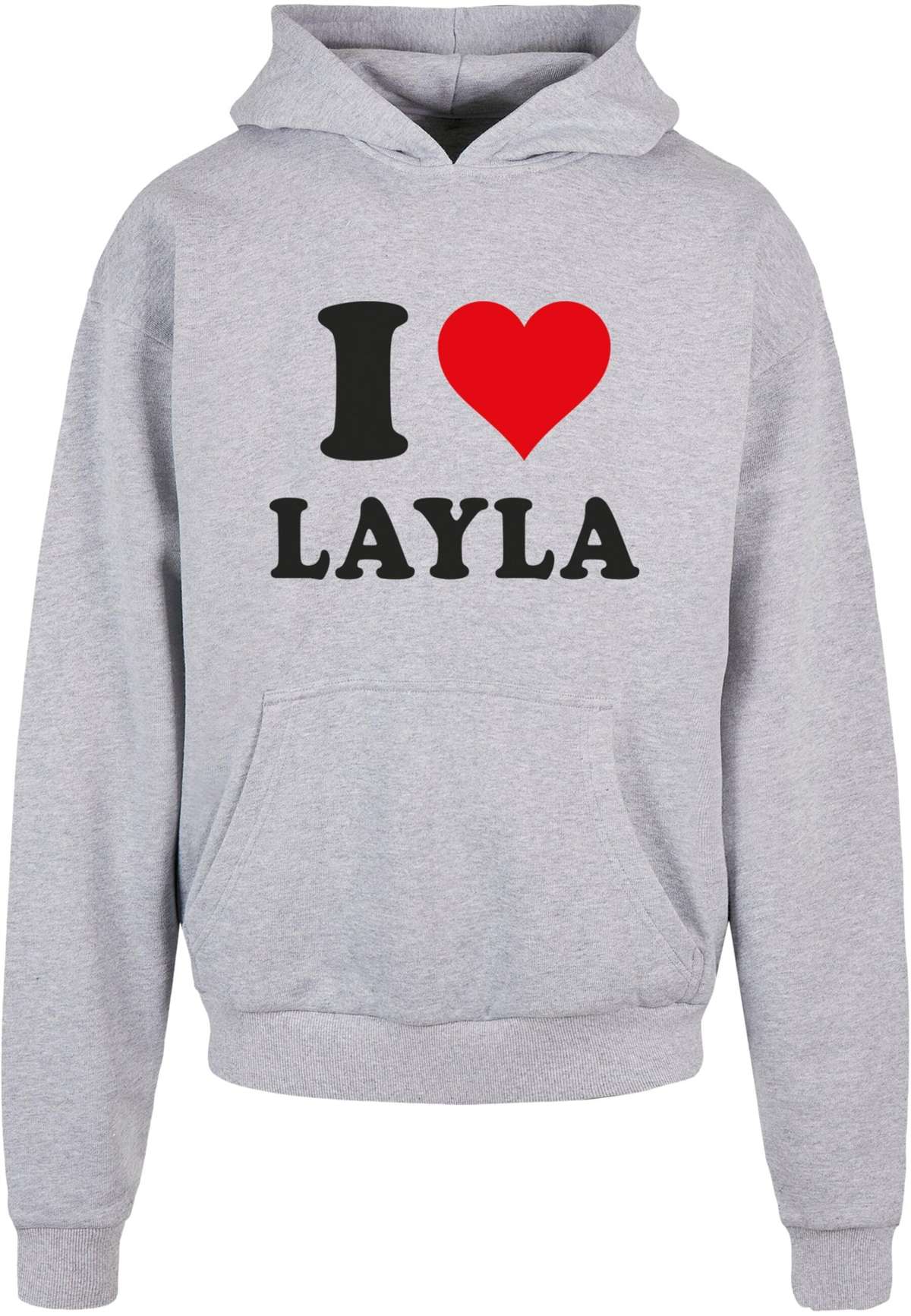 Толстовка с капюшоном»Herren I Love Layla Ultra Heavy Hoody«