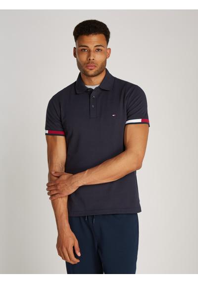 Рубашка-поло с контрастными деталями FLAG CUFF SLIM POLO