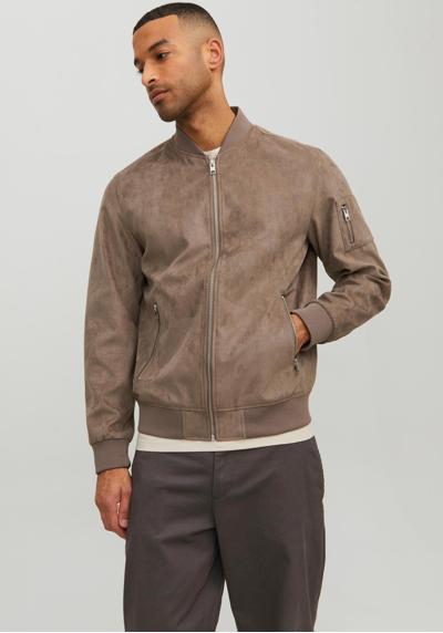 Блуза JJEROCKY FAUX SUEDE BOMBER NOOS