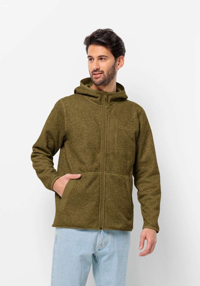 Флисовая куртка с капюшоном»TANNENSPUR HOODED JKT M«