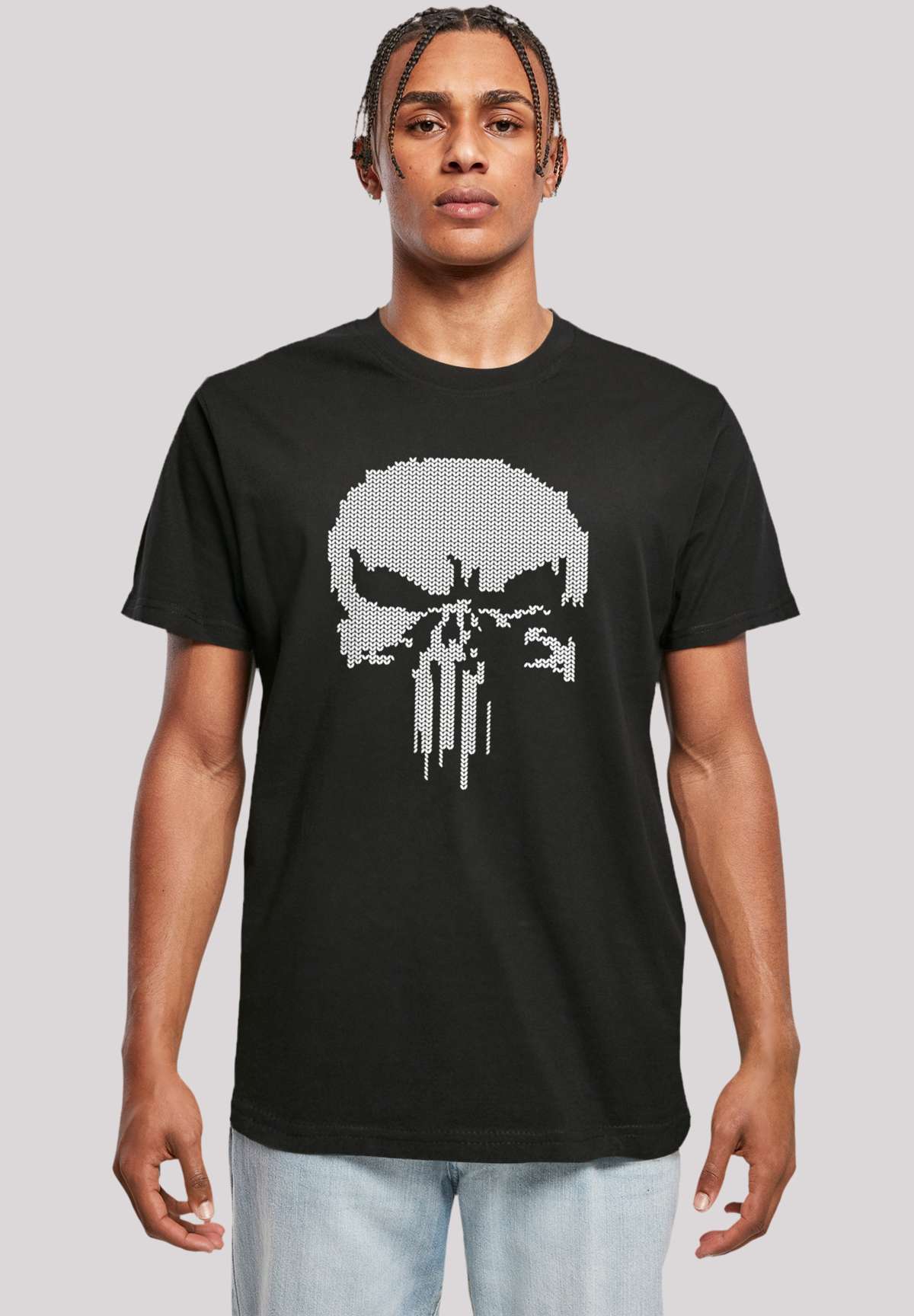 футболка»Marvel Punisher Fake Knit«