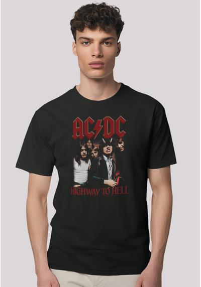 футболка AC/DC Rock Musik Band Highway To Hell