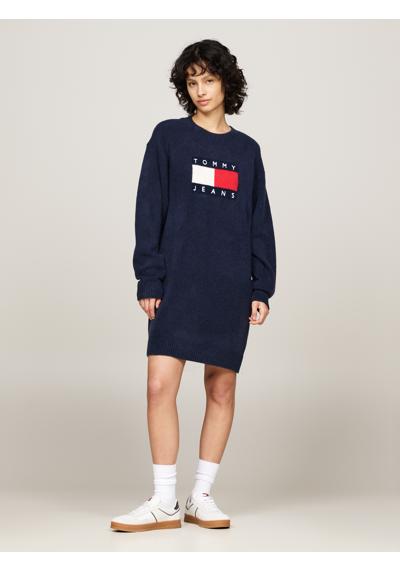 Трикотажное платье с логотипом-флагом TJW MLNGE FLAG SWEATER DRESS EXT