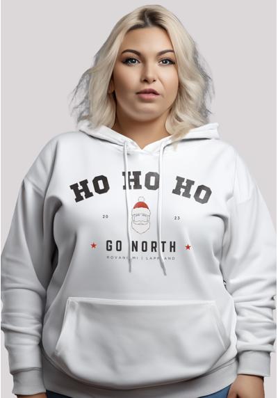 Толстовка с капюшоном Ho Ho Ho Santa Weihnachten PLUSSIZE