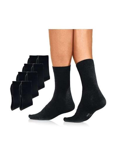 Базовые носки (упаковка 8 пар) с высоким содержанием хлопка.