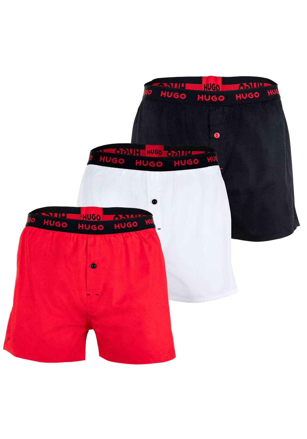 Боксеры Web-Boxershorts Woven Boxer Triplet 3er Pack