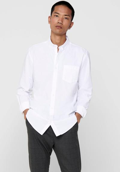 Рубашка с длинным рукавом ONSALVARO SLIM LS OXFORD SHIRT NOOS