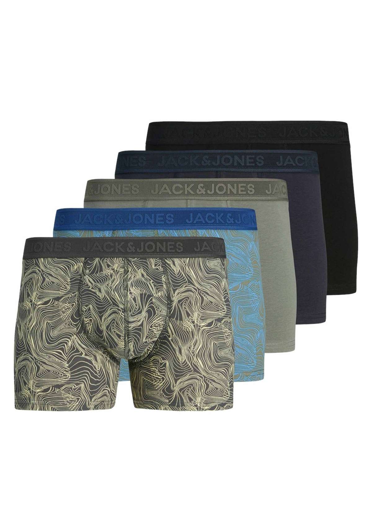 Боксеры Boxershort JACCAMERON TRUNKS 5P 5er Pack