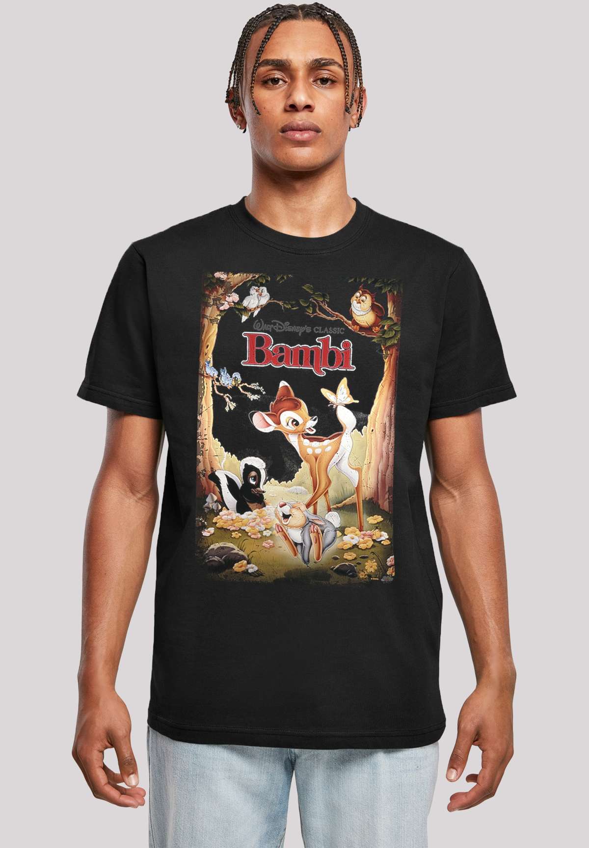 футболка»Disney Bambi Retro Poster«