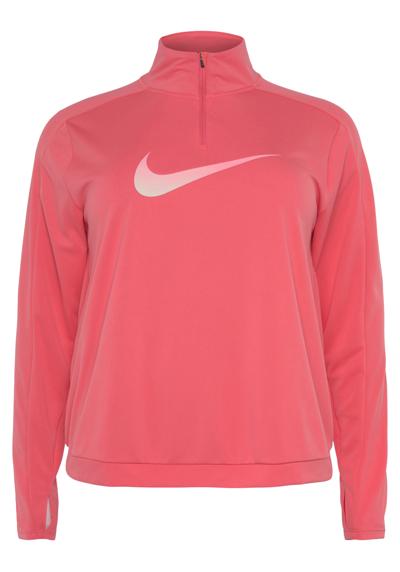 Беговая рубашка Dri-FIT Swoosh Women`s Half-Zip Long Sleeve Top (Plus)