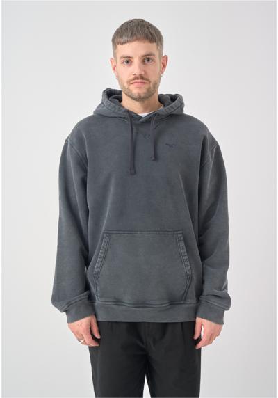 Толстовка с капюшоном свободного кроя Boxy Hooded Ligull Washed