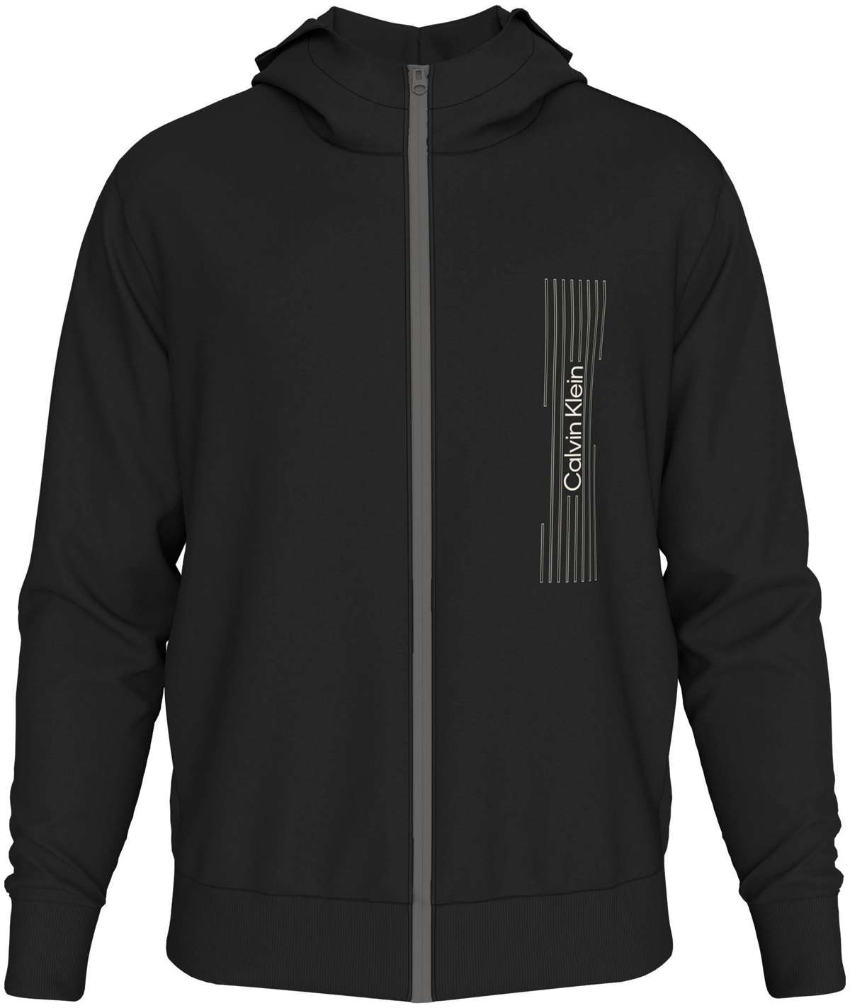 Толстовка с надписью-логотипом»HORIZONTAL LOGO ZIP THRU HOODIE«