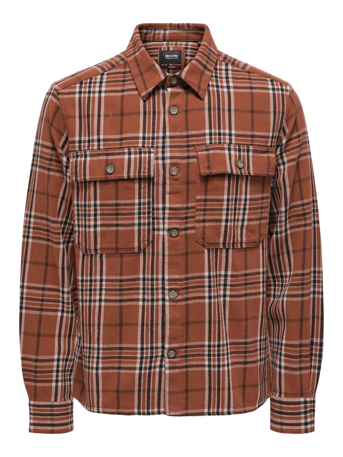 Фланелевая рубашка»ONSSCOTT LS CHECK FLANNEL OVERSHIRT 5629«