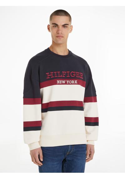 Толстовка с модной надписью-логотипом на груди. MONOTYPE COLOR BLOCK SWEATSHIRT