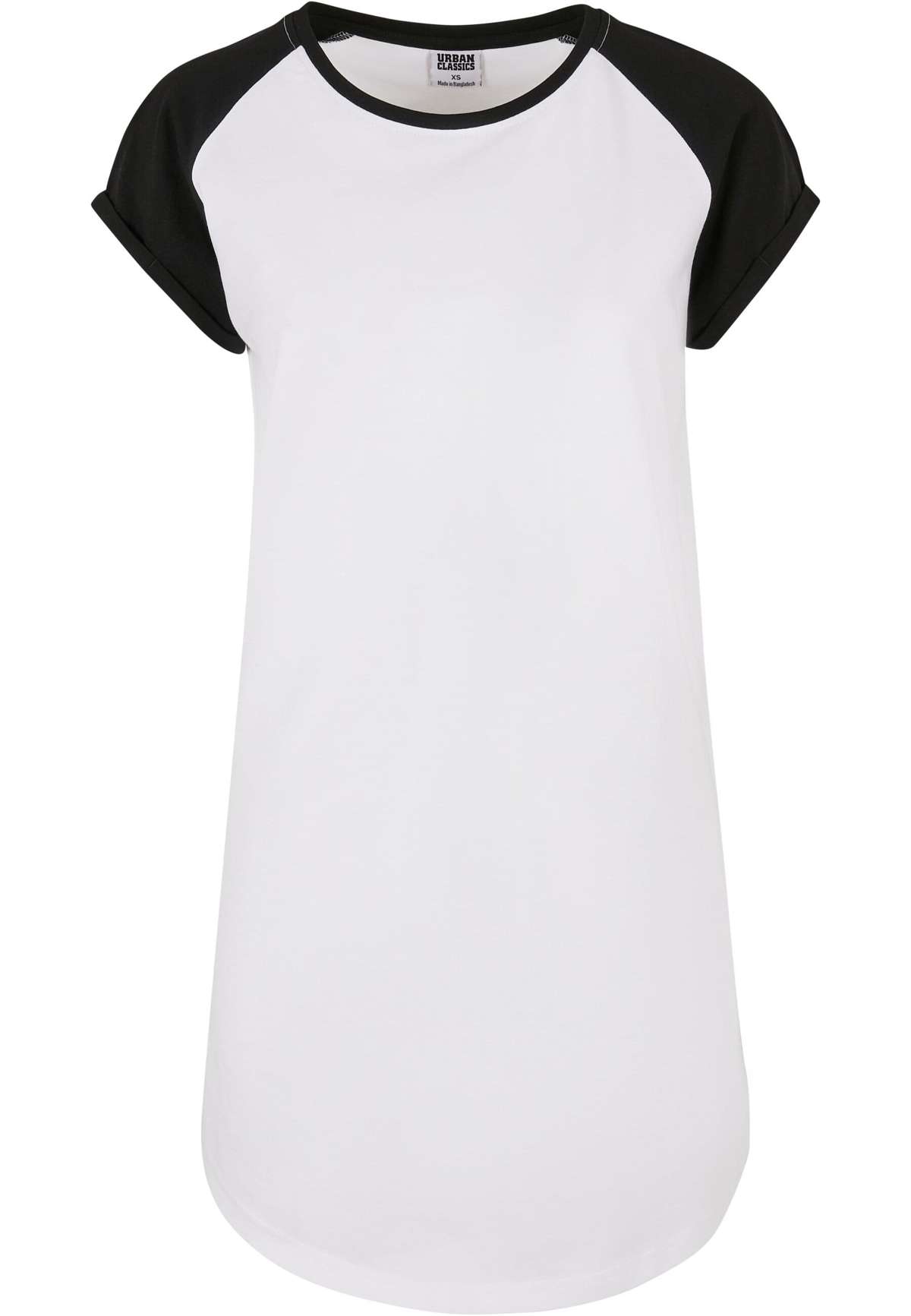 Платье-рубашка Urban Classics Damen Ladies Contrast Raglan Tee Dress