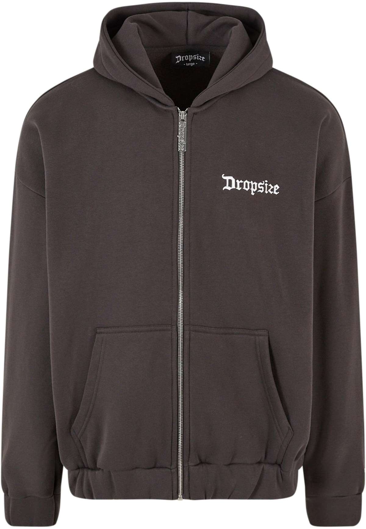 Толстовка»Herren Super Heavy Oversize Blank Zip Hoodie«