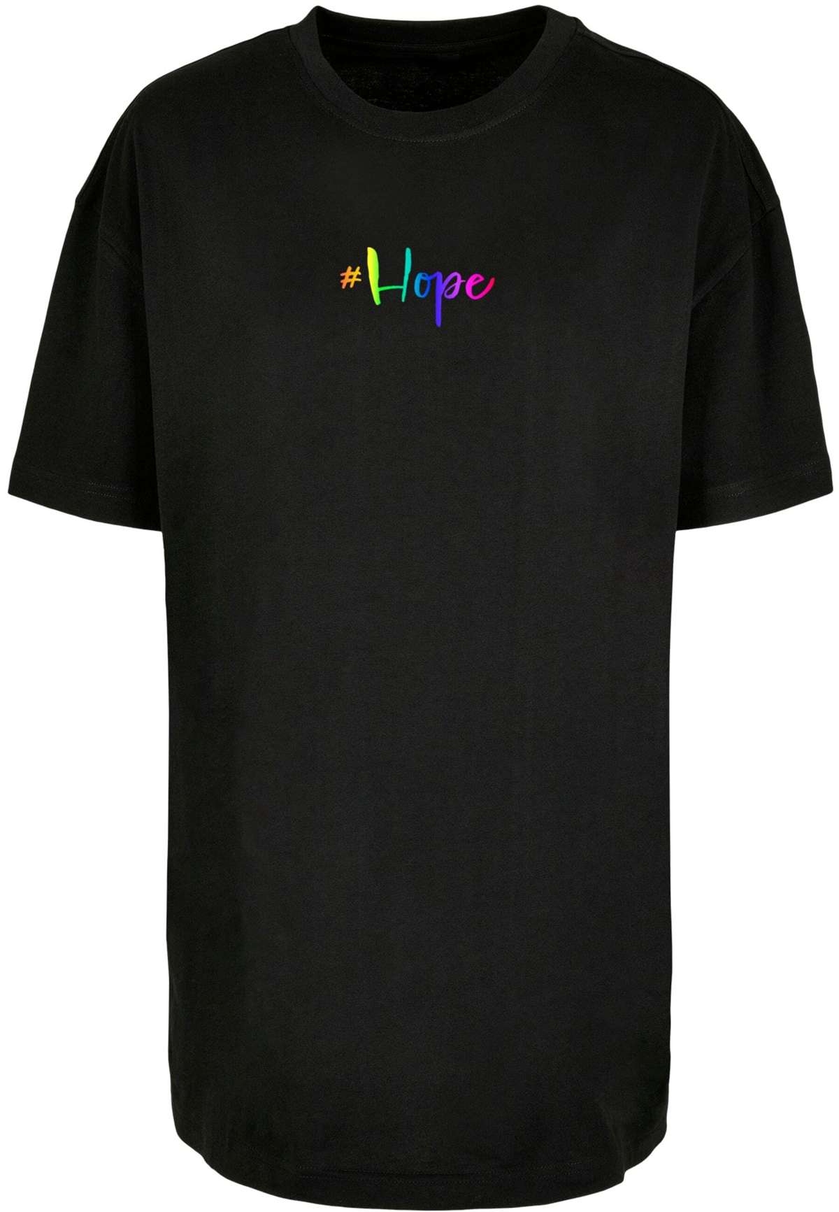 футболка Damen Ladies Hope Rainbow Oversized Boyfriend Tee