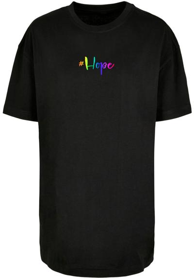 футболка »Damen Ladies Hope Rainbow Oversized Boyfriend Tee«