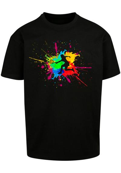 футболка»Herren Color Splash Player Heavy Oversized Tee«