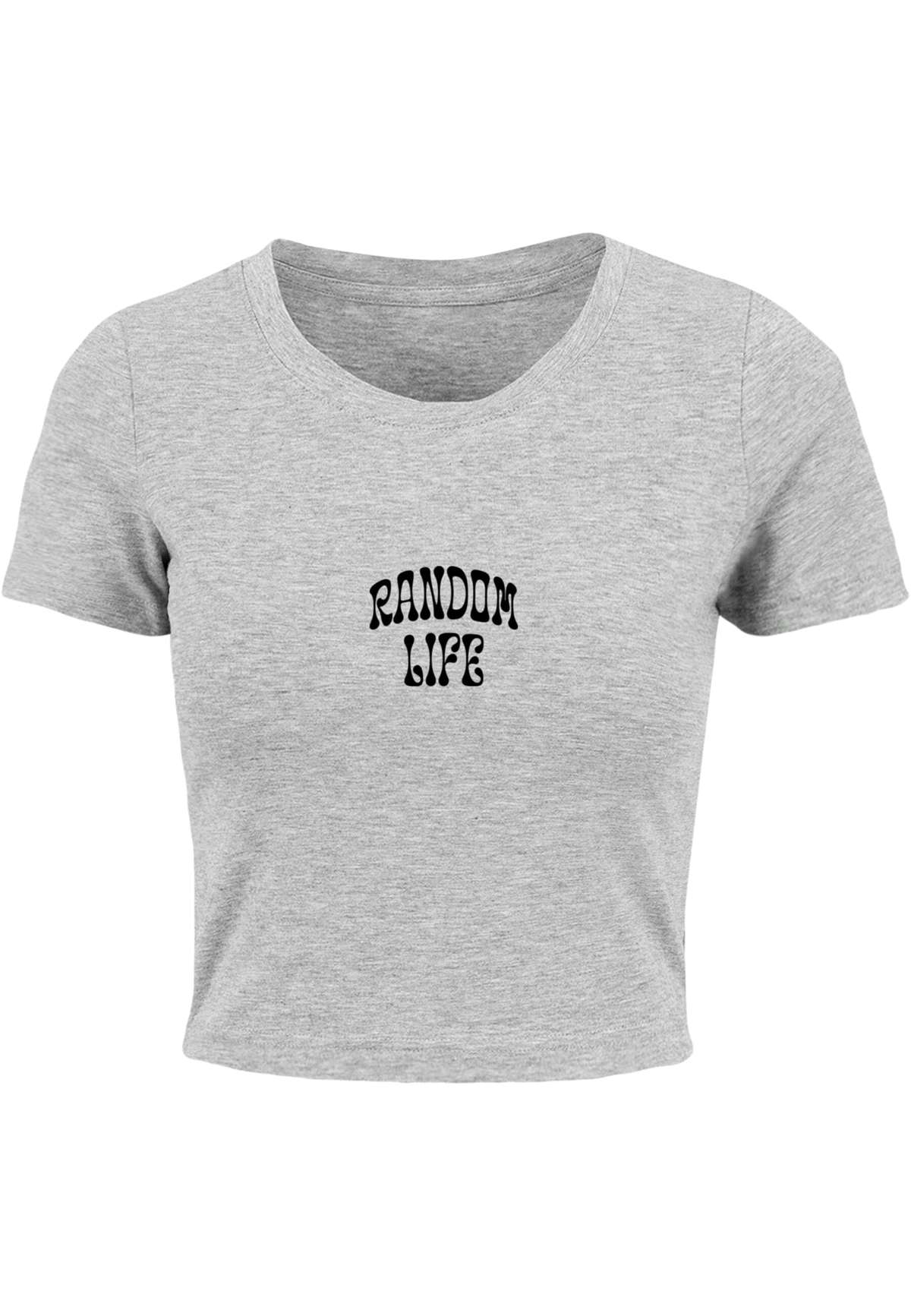 футболка »Damen Ladies Random Life Cropped Tee«