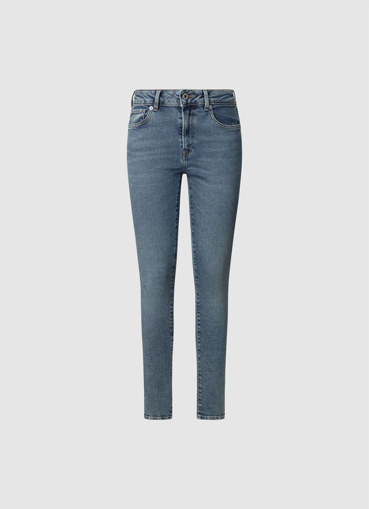 Джинсы скинни в различных стирках. SKINNY JEANS MW