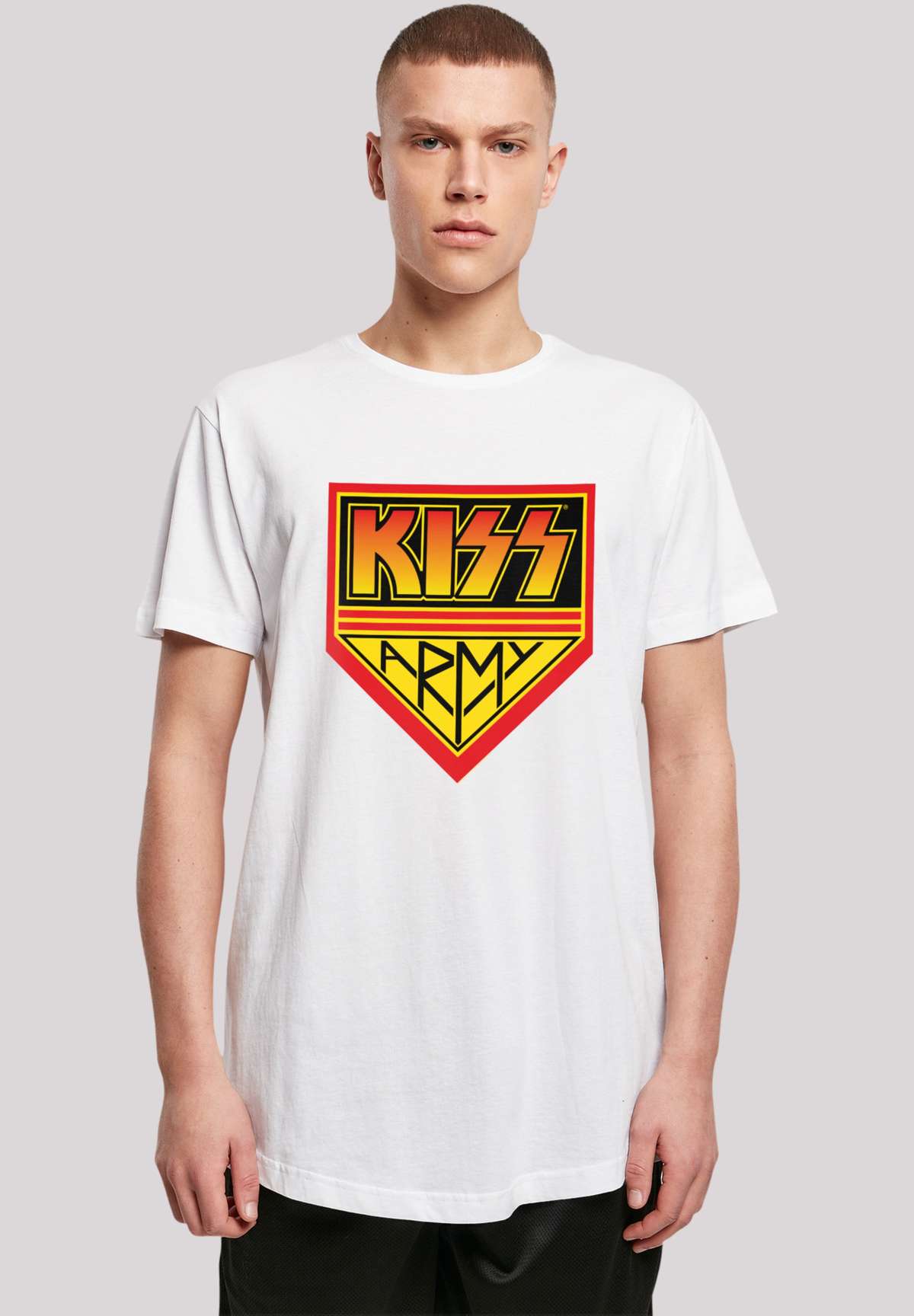 футболка Kiss Rock Band Army Logo