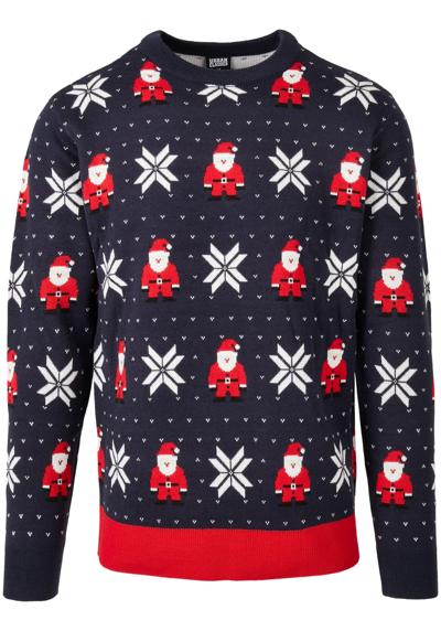 Свитер с круглым вырезом»Urban Classics Herren Nicolaus And Snowflakes Sweater«