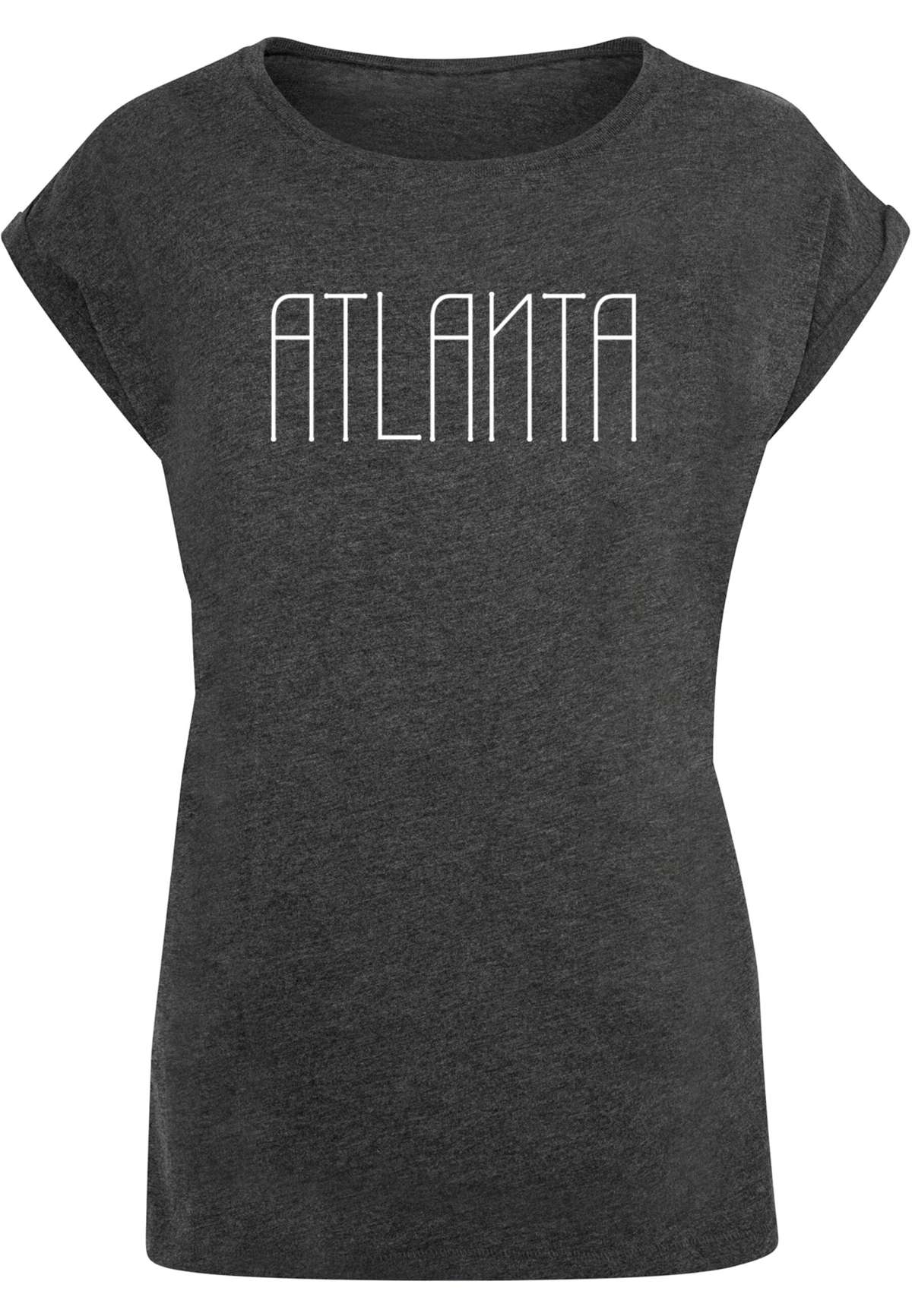 футболка »Damen Ladies Atlanta X Extended Shoulder Tee«