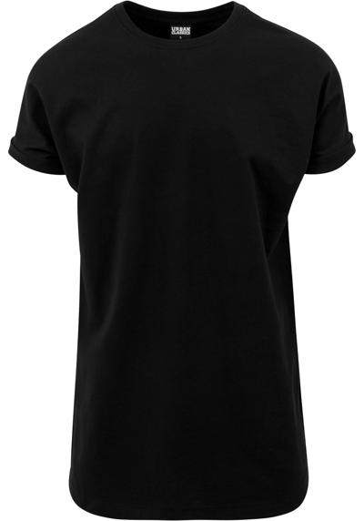 футболка Urban Classics Herren Long Shaped Turnup Tee