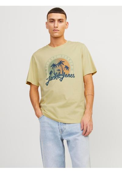 Рубашка с коротким рукавом JJSUMMER VIBE TEE SS CREW NECK LN