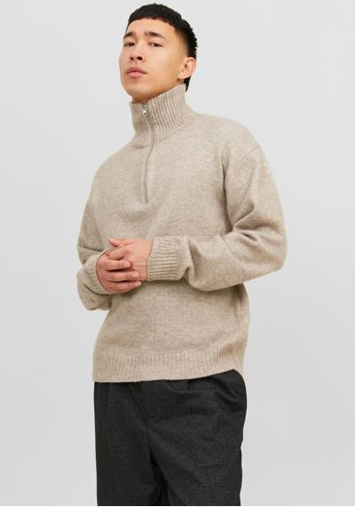 Вязаный свитер с нашивкой-логотипом на рукаве. JOOP, артикул 7735485079  купить в магазине одежды LeCatalog.RU с доставкой по