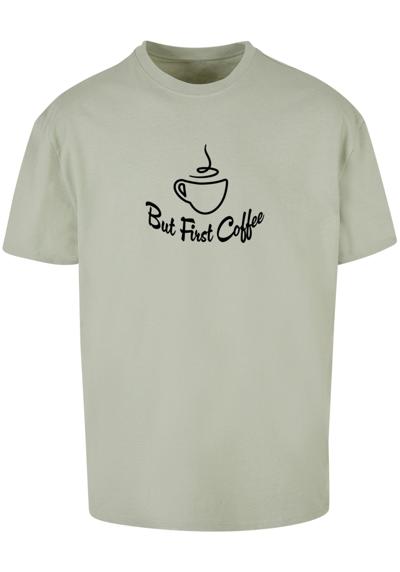 футболка Herren But First Coffee Heavy Oversized Tee