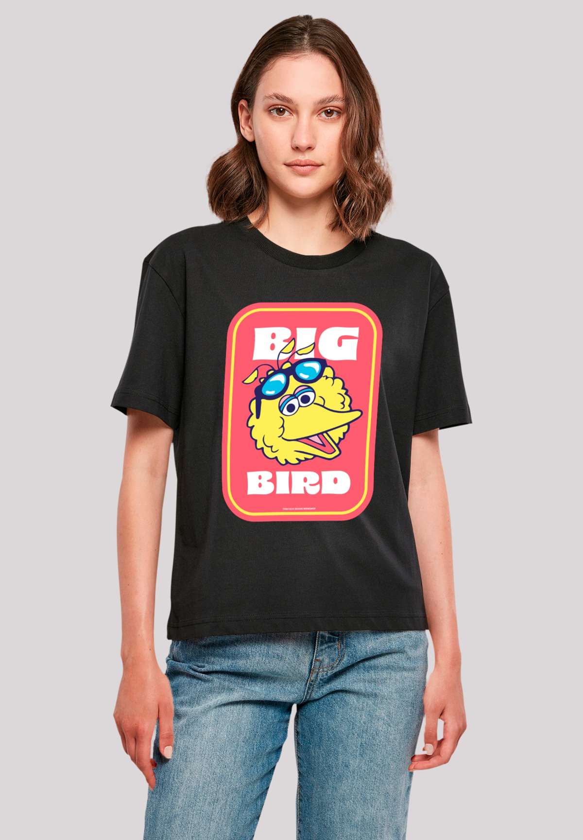 футболка »Sesamstra?e Bilbo Big Bird Sticker«