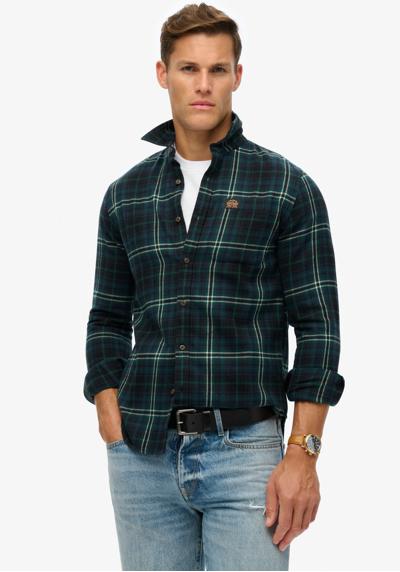 Рубашка с длинным рукавом Organic Cotton Lumberjack Check Shirt